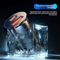 Chargeur de voiture mini ultra-rapide PD30W QC3.0 pour Android, double charge rapide, fabriqué en Chine
