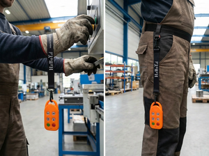 Type-C Rechargeable Industrial Wireless <strong>Remote</strong> <strong>Control</strong> <strong>4</strong> Channels DC 12V 24V for Electric Hoist Winch Tail Lift Radio Controller - Product Image 2