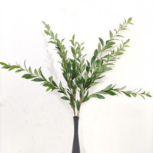 ก้านยูคาลิปตัสเทียมสีเขียวต้นยูคาลิปตัสเกรดต้นเงินดอลล่าร์สำหรับตกแต่งงานแต่งงาน - Product Image 2