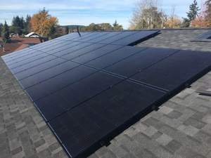 Panel surya hitam penuh 61701 corrosionioc peringkat kabut garam TUV 380W 405W 410W 440W 400W 450W panel PV untuk Pulau - Product Image 5