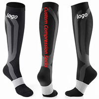 Chaussettes de compression personnalisées à pression graduée, améliorent la circulation et réduisent la fatigue
