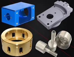 Máy móc chính xác bộ phận CNC tay áo kết nối mặt bích Ren trục Phụ Kiện máy nhỏ