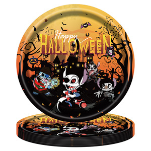 <b>Stitch</b> <b>Halloween</b> Party Supplies 60-80 Pcs Disposable Tableware Set For <b>Halloween</b> Celebration - Product Image 3