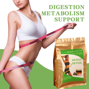 オーガニックハーブダイエットティー（減量＆デトックス）- 14日間脂肪燃焼プログラム、緑茶ベース、中国産 - Product Image 1