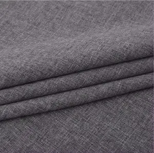 Bon prix bonne qualité 100% coton chanvre toile tissu pour sacs tapisserie d'ameublement canapé siège de voiture tente