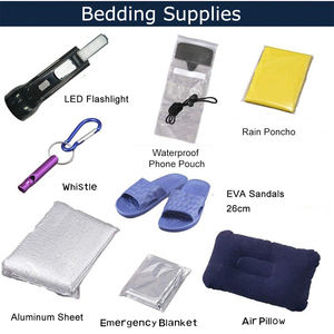 Kit de Primeros Auxilios de Emergencia para Terremotos de 33 Piezas, Kit de Prevención de Desastres Personal, Botiquín de Primeros Auxilios para Acampar y Hacer Senderismo al Aire Libre - Product Image 4