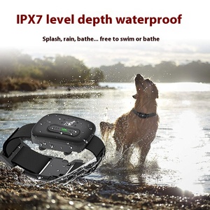 Điều khiển từ xa thông minh huấn luyện chó chống sủa cổ áo vật nuôi kỹ thuật số mới với tính năng tĩnh điện làm bằng nhựa bền - Product Image 2