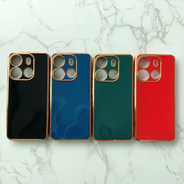 Factory Wholesale Electroplated TPU Waterproof Phone Cover for Itel A80 A50C P65 with 100% Perfect Fit
