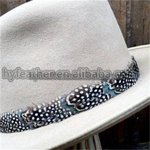 Cinta Decorativa para Coser, Flecos de Plumas de Gallo Naturales Lavadas, Banda para Sombrero, Accesorio para el Cabello, Disfraz de Vaquero, Fedora, para <span class=keywords><strong>Hombre</strong></span> y Mujer - Product Image 2