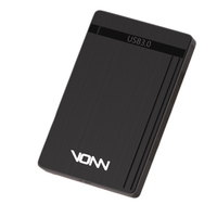 VONN OEM Box Esterno USB 3.0 V3 Spazzolato per Hard Disk 2.5 pollici SATA HDD SSD, Compatibile con PC e Laptop