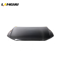 LANGyu 2013-2018 Accessoires automobiles Systèmes de carrosserie Q3 8U Style Capot moteur en fibre de carbone pour Audi Q3 Cache de capot avant
