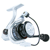 Moulinet de pêche spinning métallique transfrontalier le plus vendu, micro-leurre, lancer longue distance, sans interstice, pour gaucher, rivières et lacs, rapport 5.2:1