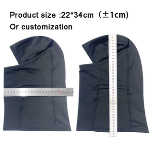 stock black rose color elastic american football sport Custom logo Full Face Ski Mask <strong>Balaclava</strong> - Product Image 3