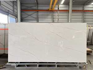 Panneaux de mur en pierre artificielle polie à motifs haut de gamme, dalles de 1200x2400 mm, dalle en pierre frittée brillante - Product Image 4