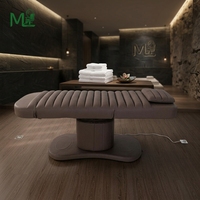 Table de massage et lit électrique de luxe pour soins du visage avec système de levage fluide à 3 moteurs pour clinique et salon