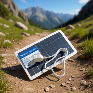 IAGREEA Chargeur solaire portable 2W, petit et léger, pour les voyages et les activités de plein air - Product Image 2