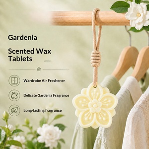 Fresh Gardenia Wax Sheet Aromatherapy, No Fire Indoor Fragrance, <b>Long</b>-Lasting Expansion Fragrance, High-End <b>Wardrobe</b> Fragrance - Product Image 4