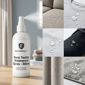 Easy Coating LLC Nano Textile <b>Waterproof</b> Spray 300ml Fabric Protector for Stain Repellent - Product Image 6