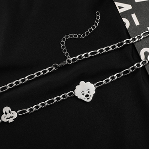 Craft Wolf Original Design Accessoires de mode Poker Face Chain <span class=keywords><strong>Collier</strong></span> en acier inoxydable <span class=keywords><strong>l</strong></span> bijoux USINE accessoires - Product Image 4