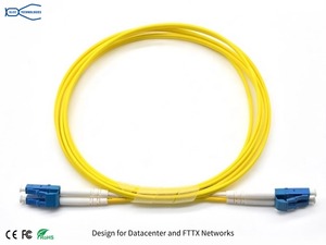 Hot bán 2.0 mét SM duy nhất chế độ sợi LC/UPC để FC/UPC Duplex quang vá dây cho FTTx datacenter 3G 4G 5G không dây - Product Image 2