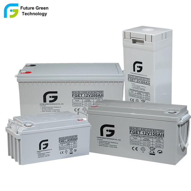 AGM Gel 12V 24V 100ah 200ah 250ah Solar Energy Storage System Power Rechargeable Deep Cycle Batteries Lead Acid Battery