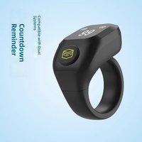 Reloj Despertador Inteligente 3 en 1 con Pantalla OLED, Anillo Contador Portátil T1 con Carcasa de Plástico, Éxito de Ventas en el Medio Oriente