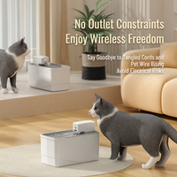 Distributeur d'eau intelligent pour animaux de compagnie, capteur automatique, filtre à circulation, fontaine à eau, distributeur d'eau pour chat