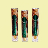 Tube d'emballage de dentifrice durable en aluminium-plastique, diamètre 12,7-35 mm, impression UV personnalisée, bouchon à vis, soins personnels