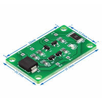 Solar Lawn Light Circuit Control Board Outdoor Garden Solar Lamp Controller Module for DIY Outdoor Lighting Repair Project Kit