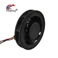 10CM Rond Turbo D'échappement Ventilateur 100x100x25mm 10025 DC 12V 4500RPM À Faible Bruit Ventilateur Centrifuge Ventilateur