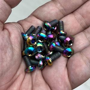 ชุดโบลต์โรเตอร์ T25ไทเทเนียม M5 x 10มม. สำหรับจานเบรกดิสก์เบรก - Product Image 5