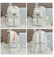 Tas Ransel HAIBOWY OEM ODM untuk Pelajar, Kapasitas Besar, Tahan Air, Unisex, Kasual, untuk Remaja Laki-laki dan Perempuan