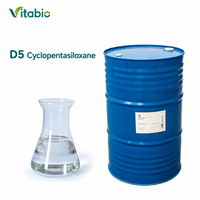 Fluides de silicone volatiles D5 Cyclopentasiloxane haute pureté, Fluides de silicone volatiles D5 Cyclopentasiloxane de qualité cosmétique