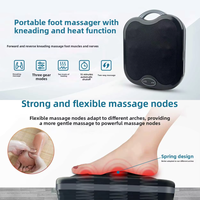 Appareil de massage des pieds à pétrissage automatique, vibration et thérapie thermique pour points d'acupuncture, personnalisation OEM/ODM, soin quotidien avec logo personnalisé
