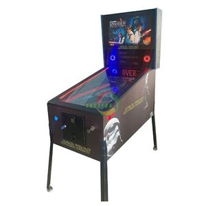 Indoor <b>Amusement</b> Arcade Game <b>Machine</b> 3D Virtual Pinball <b>Machine</b> Adjustable Legs LED Light for Bar Shopping Mall - Product Image 1