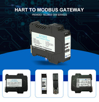 Convertisseur Hart vers Modbus G1003 sur rail DIN, passerelle de conversion de protocole RS485 HART Modbus RTU pour les principaux systèmes de contrôle, installation facile