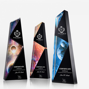 Trofeo de cristal óptico con impresión a todo color, regalos de recuerdo, a todo color, a la venta, a la venta - Product Image 1