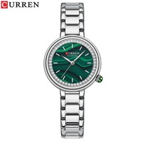 Montre pour femme Curren 9089, montre simple et élégante pour femme, montre à bracelet en acier, montre de style décontracté, cadeau idéal pour femme