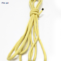 Matériel de jonglage avec du feu, accessoires pour spectacle de feu, équipement de danse du feu, corde en aramide de 3/8'', corde en Kevlar pur de 10 mm