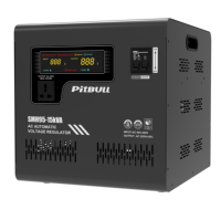Régulateur de tension monophasé Pitbull SMH de haute qualité 2-30 kVA, à réaction rapide, large plage d'entrée, affichage LED, en cuivre SVC