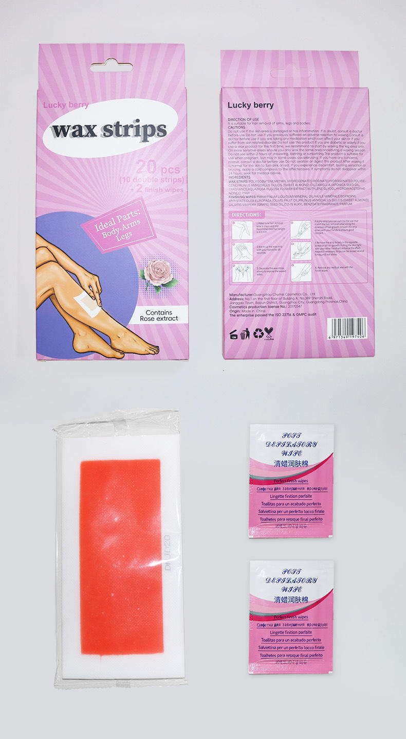 Rose wax strips