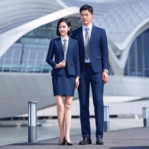 Elegante <span class=keywords><strong>Traje</strong></span> de Negocios Negro <span class=keywords><strong>para</strong></span> <span class=keywords><strong>Mujer</strong></span>, Ropa de Trabajo <span class=keywords><strong>Formal</strong></span> <span class=keywords><strong>para</strong></span> Entrevistas, Uniforme de Trabajo <span class=keywords><strong>para</strong></span> Funcionarias - Product Image 3