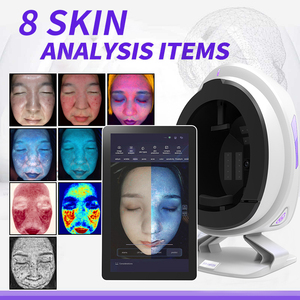 2025 mới nhất Beauty Salon 3D mặt Tester UV phân tích hệ thống chẩn đoán Detector gương Scanner da mặt Analyzer máy - Product Image 2
