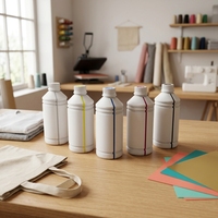 Warna-warni Berbasis Air untuk Printer Digital Printing Model W53 13 Inch
