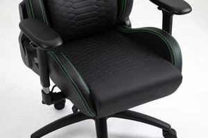 Cojines de espuma de alta densidad de cuero sintético multicapa Razers <span class=keywords><strong>Iskur</strong></span> Gaming Chair Game Chair con cojín para la cabeza de espuma viscoelástica - Product Image 4