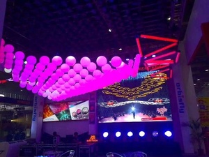 Sphere pixel động địa chỉ <span class=keywords><strong>DMX</strong></span> RGB LED bóng tời <span class=keywords><strong>DMX</strong></span> hiển thị cài đặt 25/30cm Câu lạc bộ thời trang ánh sáng đặt mặt dây chuyền <span class=keywords><strong>orbis</strong></span> bay - Product Image 6