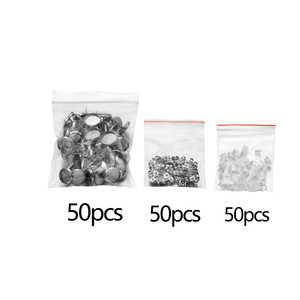 Composants de boucles d'oreilles en acier inoxydable, ronds, 8mm, 10mm, 12mm, 14mm, 16mm, 18mm, 20mm, 25mm, pour la fabrication de boucles d'oreilles, lot de 50 pièces - Product Image 3