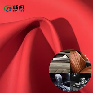 قماش جلد صناعي PU بنمط نابا لتنجيد مقاعد السيارات والأثاث بسعر المصنع وتصنيع مخصص - Product Image 2