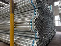 Tubo de Acero Redondo Galvanizado en Caliente para Uso en Construcción, Andamios y Estructuras de Invernaderos Agrícolas