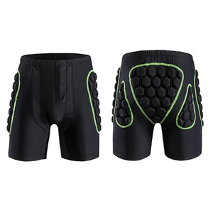 Pantalones Cortos Deportivos de Protección para Cadera y Muslos para Hombres y Mujeres, con Acolchado para Snowboard, Skateboarding, Fútbol y Deportes de Impacto - Product Image 2